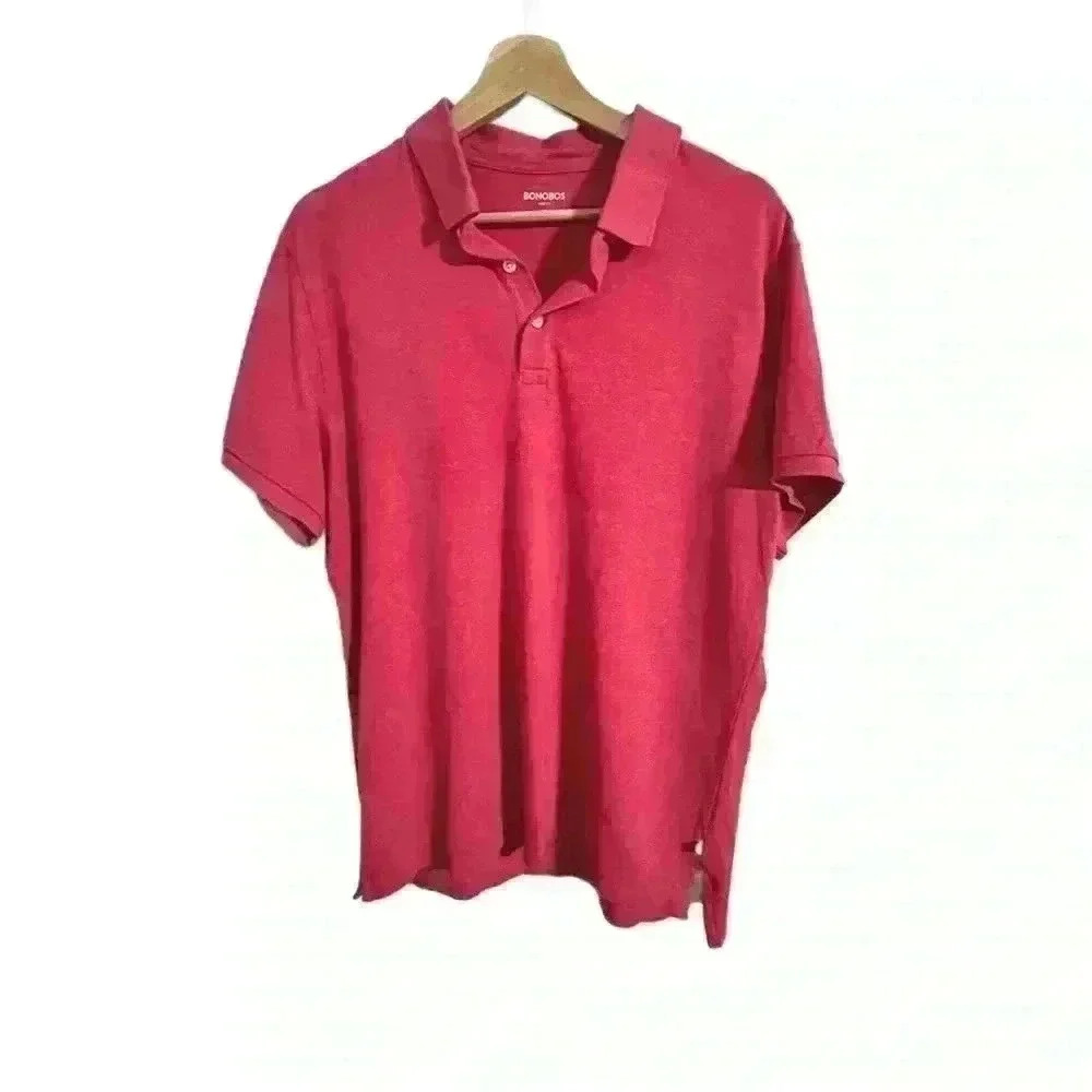 Bonobos Men’s Red Polo size XL